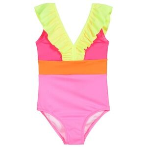 NESSI BYRD
NEON PINK SWIMSUIT